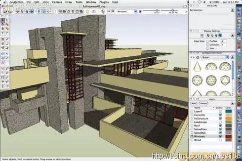 國內(nèi)建筑設(shè)計(jì)主要軟件工具一覽圖